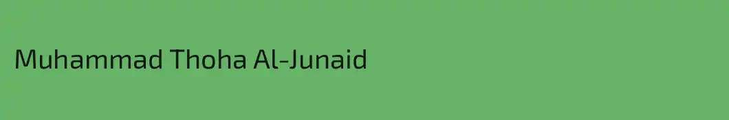 Muhammad Thoha Al-Junaid